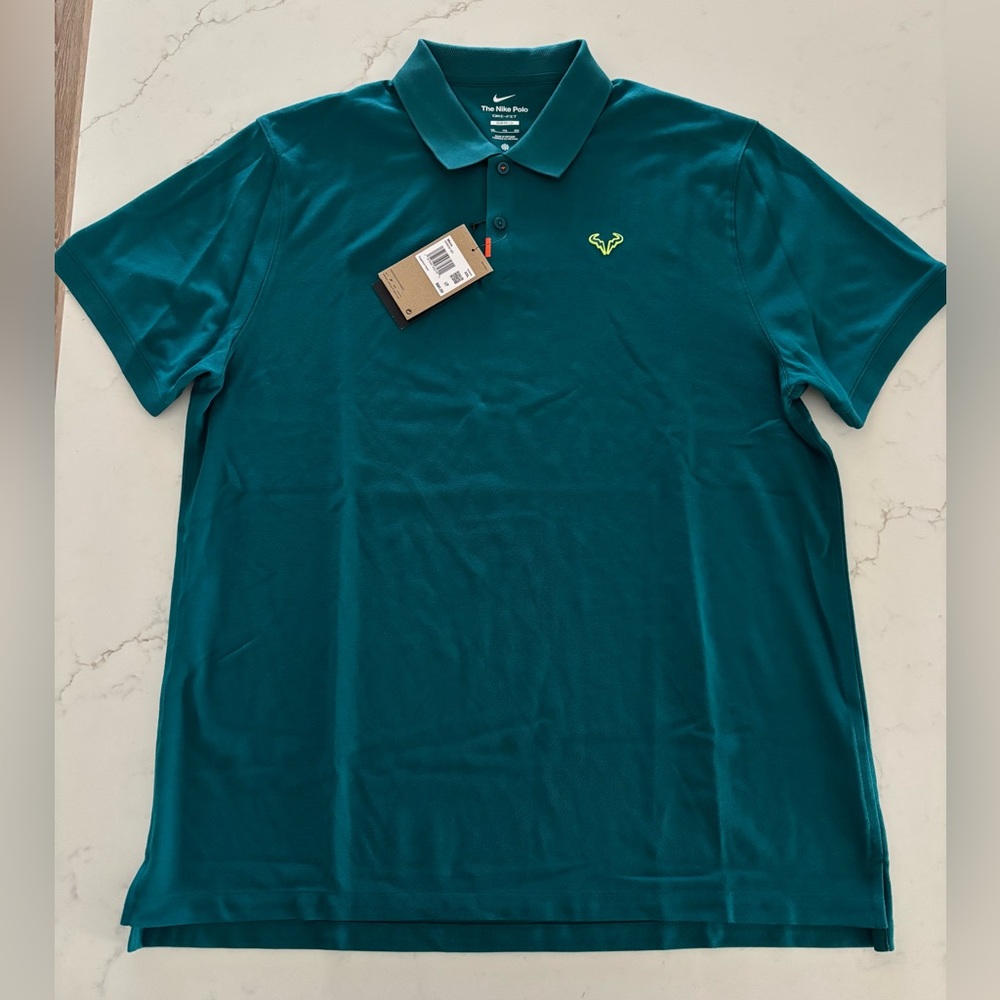 Nike Rafa Nadal Slim Fit Tennis Polo Mens Size 2XL